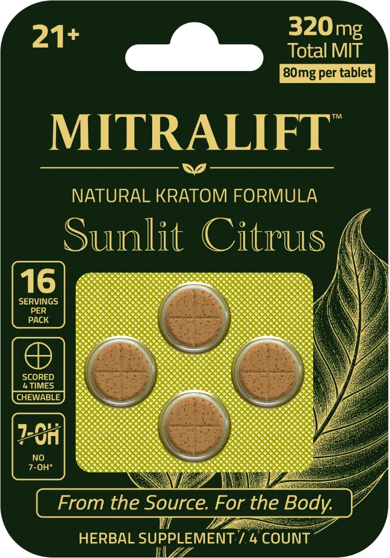 MITRALIFT Sunlit Citrus 4 count package front